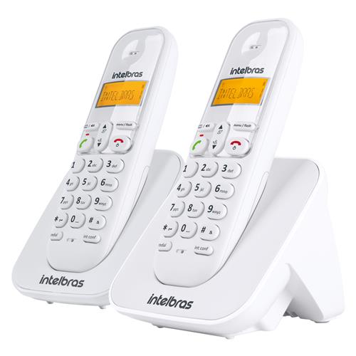 Telefone Digital Sem Fio Ramal Intelbras TS 3112 Com Tecnologia DECT 