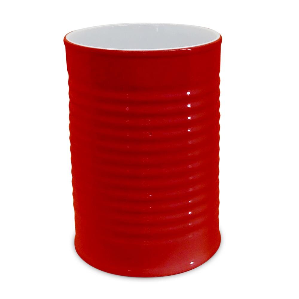 Porta Utens Lios Mondoceram Gourmet Lata Em Cer Mica 1300 Ml Porta Utens Lios Mondoceram Gourmet Lata Em Cer Mica 1300 Ml