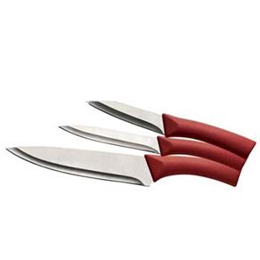 Conjunto de Facas Euro Home BBQPL 3VM Vermelho - 3 peças Menor preço em Conjunto de Facas Euro Home BBQPL 3VM Vermelho - 3 peças