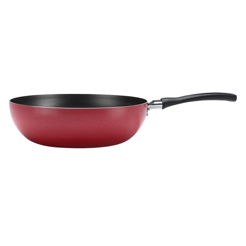 Wok Brinox Garlic Vermelho Antiaderente - 24cm