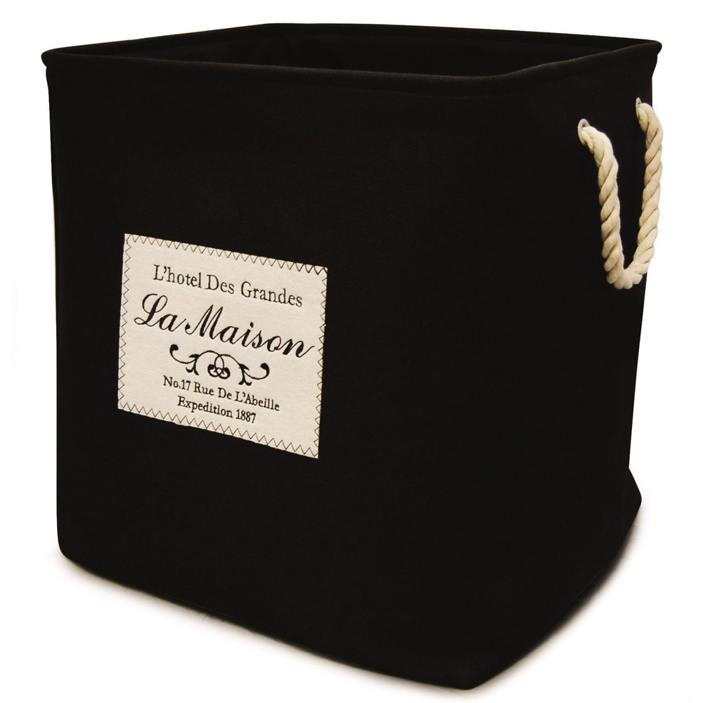 Cesto de Lavanderia Yoi Canvas Poliéster Extra Grande - Cesto para