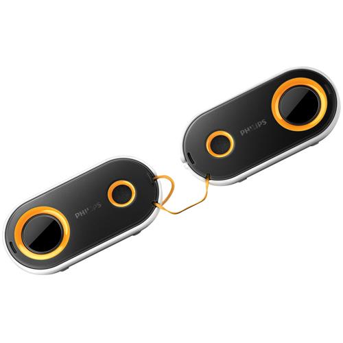 Caixa Som Usb Portátil Notebook Pc Notebook Philips Spa4210 Caixa De Som Philips Spa4210 C Plug Usb 2 W Caixas Acusticas Ponto Frio 234120