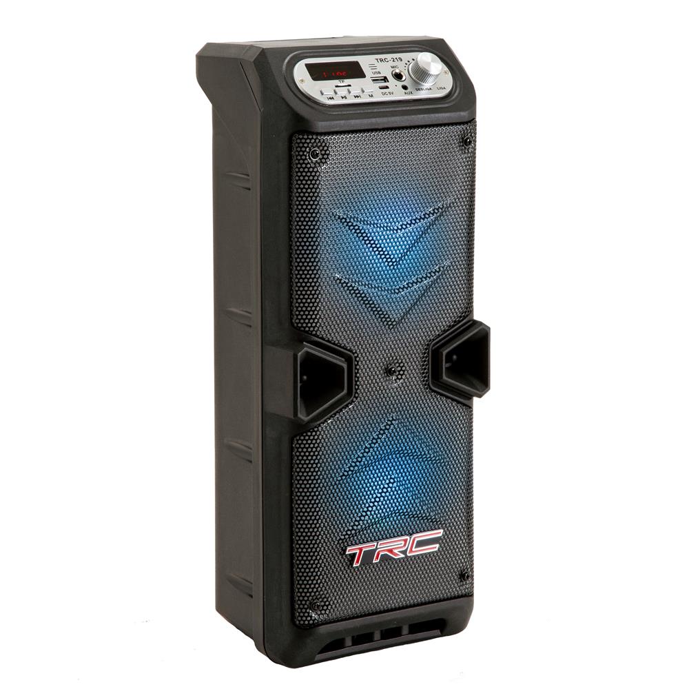 Caixa de Som Amplificada TRC 219 com Bluetooth Rádio FM Entrada USB e Controle Remoto – 35W