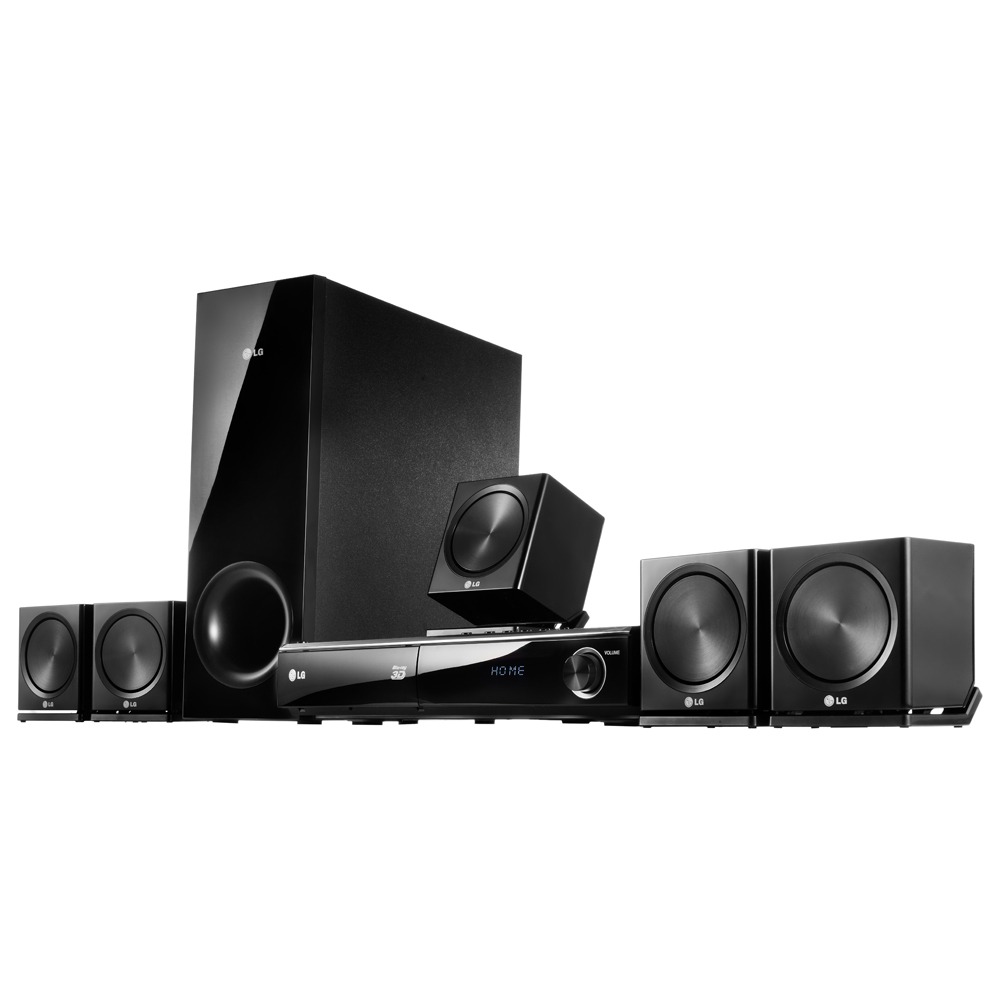 Home Theater LG HB806SV 5.1 Canais com Bluray Player 3D, Saída HDMI e