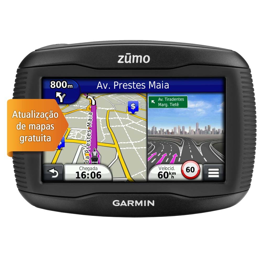 Navegador GPS Garmin zumo 350LM para Motos com Tela Touch Screen 4,3
