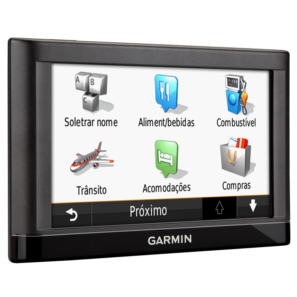 Navegador GPS Garmin nüvi 52 com Tela Touch Screen 5” e Localização de