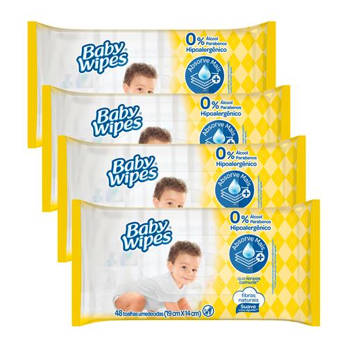 Toalhas Umedecidas Huggies Baby Wipes com 192 Unidades Menor preço em Toalhas Umedecidas Huggies Baby Wipes com 192 Unidades