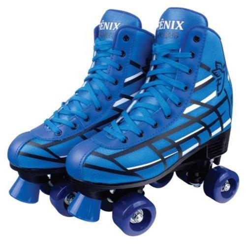 Menor preço em Patins Fênix Brinquedos Roller Skate RL-01 - Azul