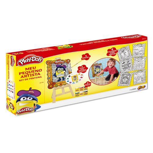 Kit de Pintura Meu Pequeno Artista Fun Play-Doh Menor preço em Kit de Pintura Meu Pequeno Artista Fun Play-Doh