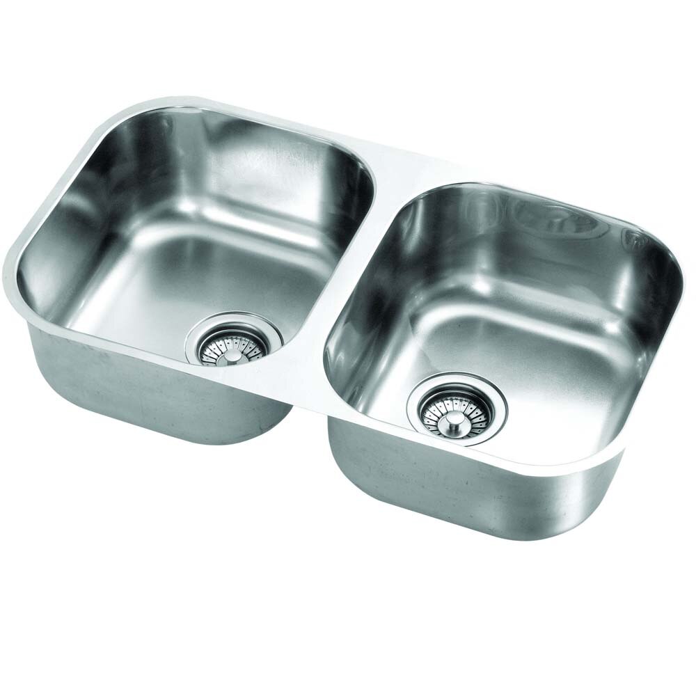 Cuba Dupla Vertical Franke Com V Lcula 4 5 71 5x40x18 Inox Pias Cuba Dupla Vertical Franke Com V Lcula 4 5 71 5x40x18 Inox Pias