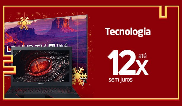 Presentes Tecnologia Em até 12x sem juros