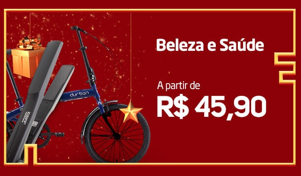 Presentes Beleza A partir de R$ 45,90