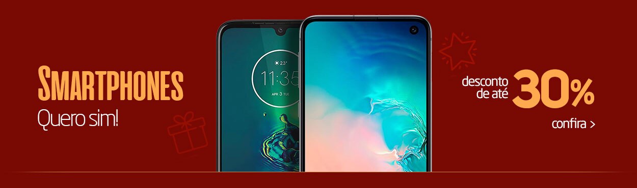 Smartphones até 30% de desconto - Clique e Confira
