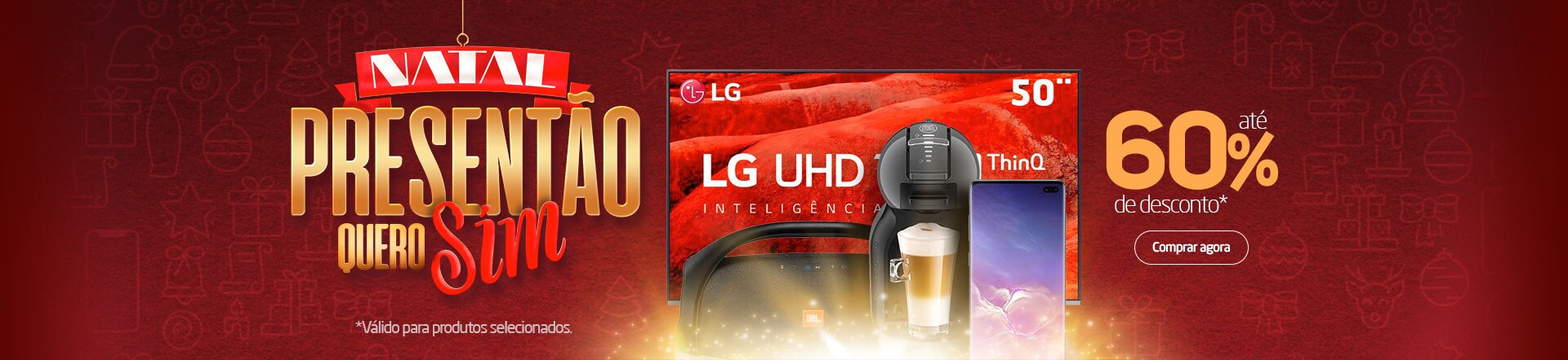 Natal - Presentão, QUERO SIM! - Confira