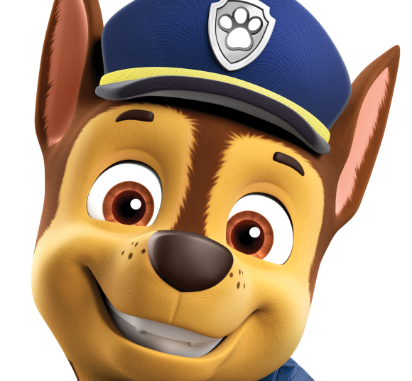 A imagem mostra o personagem Chase com a descrição dele