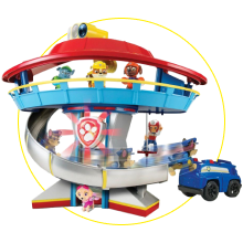 A imagem mostra o brinquedo Mega Central de Comando