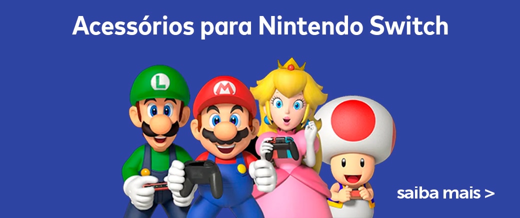 Acessorios para Nintendo Switch