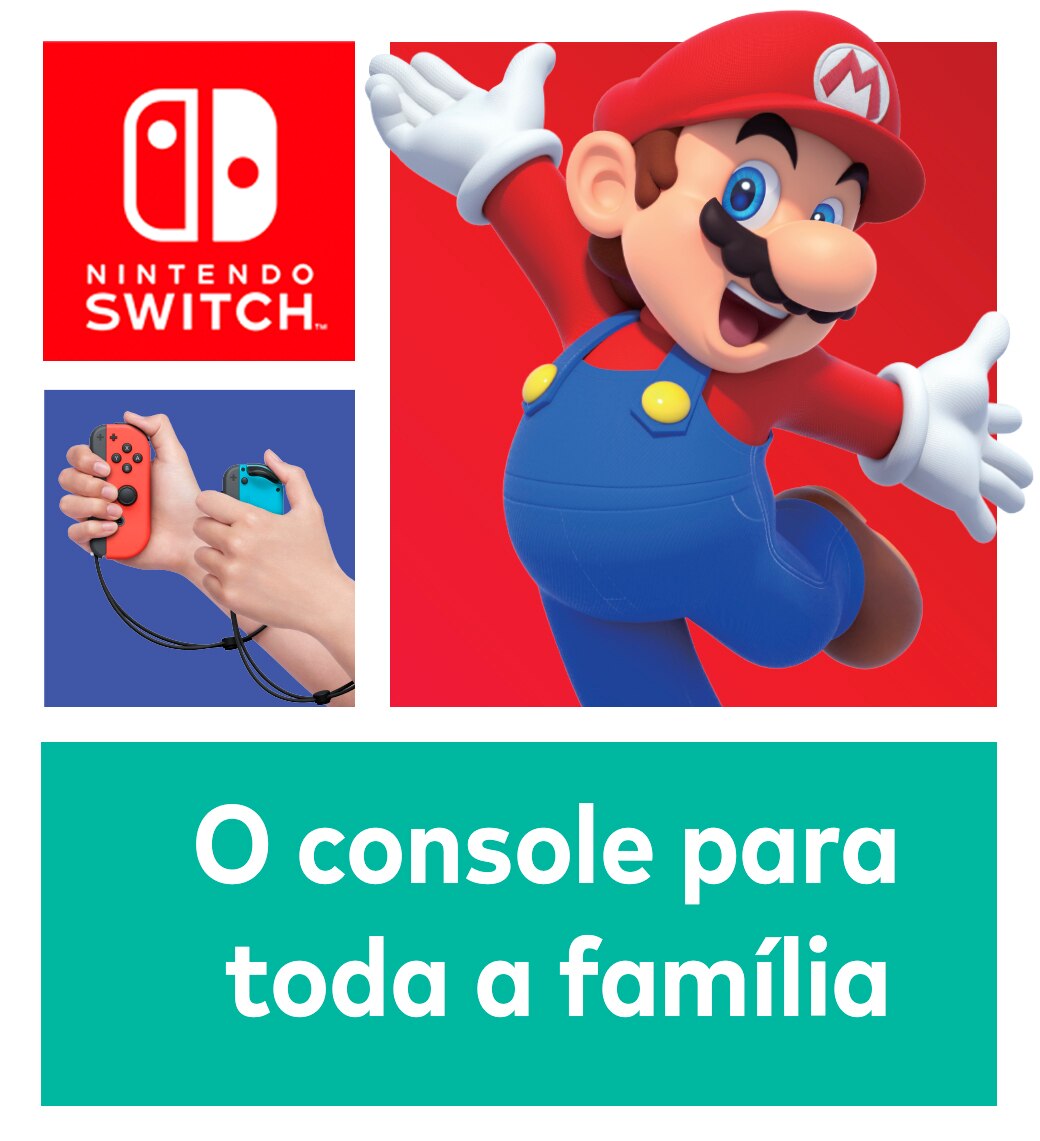 Nintendo Switch O Console para toda a familia