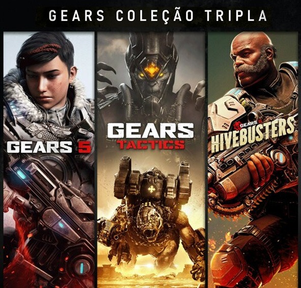 Gears coleção tripla