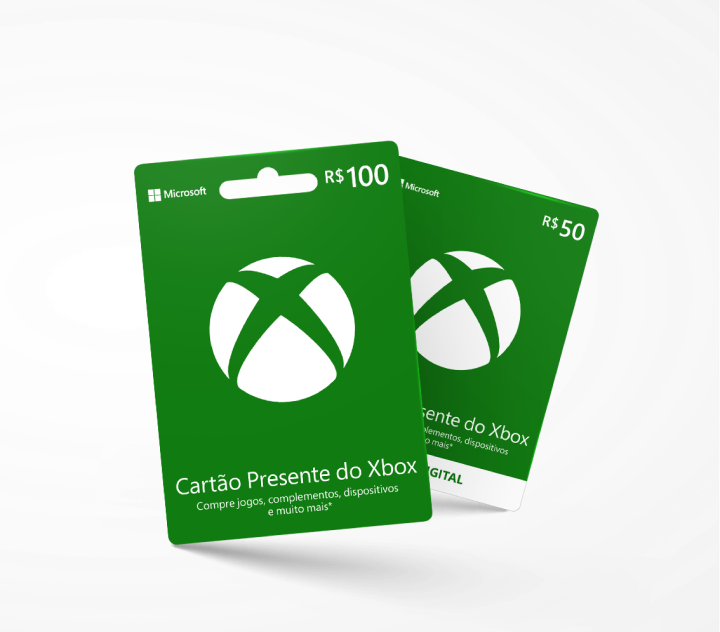 Cartão Presente XBOX