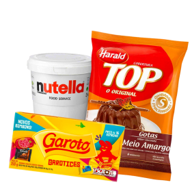 Chocolates e confeitaria