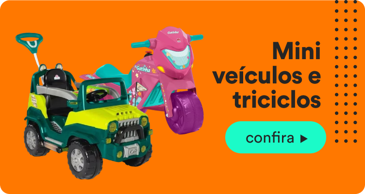 Mini veículos e triciclos