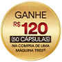 Ganhe $120: 50 Cápsulas