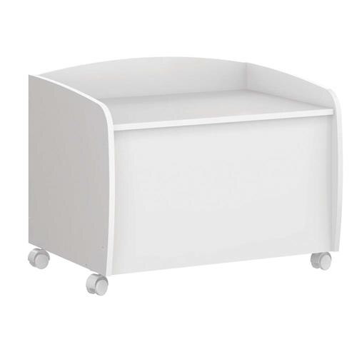 Baú Ditália Sapeca BB200 com Rodízios - Branco Menor preço em Baú Ditália Sapeca BB200 com Rodízios - Branco
