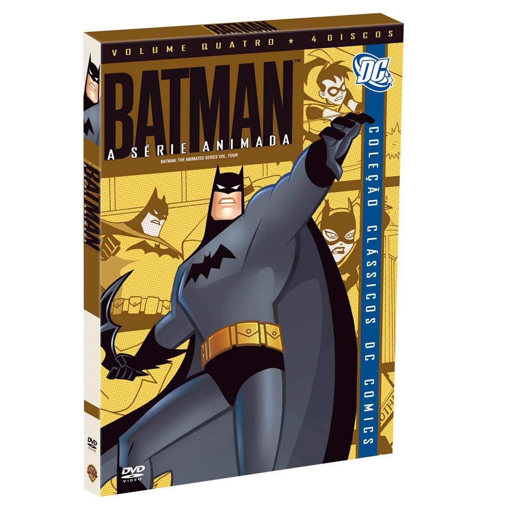Download DVD - Box Batman: A Série Animada - Volume 4 - 4 Discos - Animação | Ponto Frio | 35557