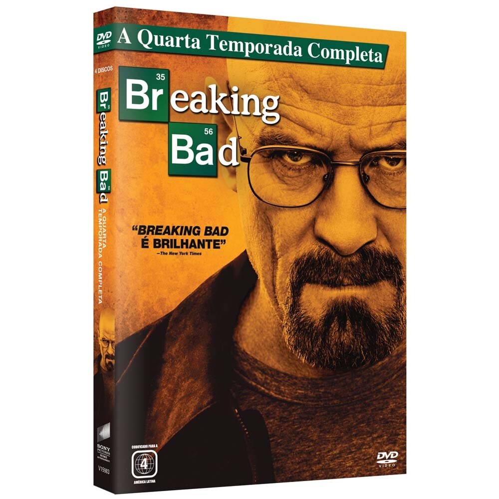DVD - Breaking Bad: 4ª Temporada - 4 Discos - Minisséries e Séries ... DVD - Breaking Bad: 4ª Temporada - 4 Discos - Minisséries e Séries ...