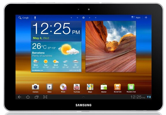 Android Honeycomb Google tablet Galaxy Tab 10,1