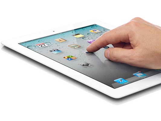 iPad 2 branco Apple tablet