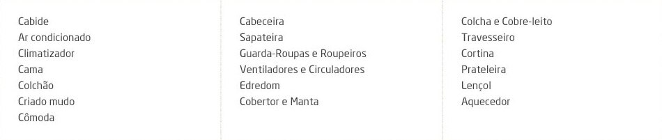 Produtos Quarto