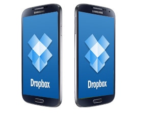 Samsung GALAXY S4 Dropbox