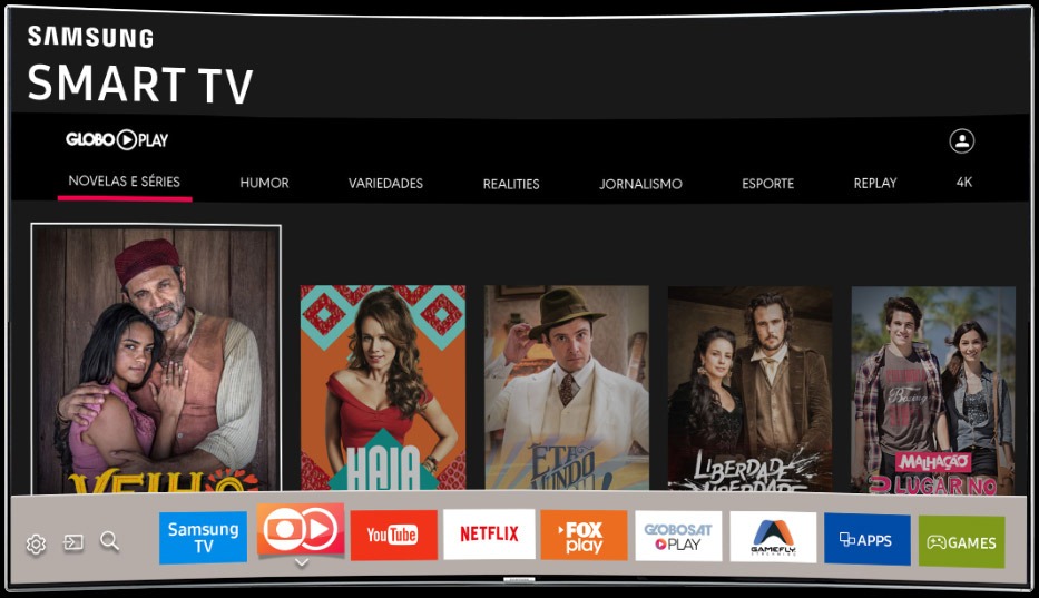 Smart hub Samsung SUHD TV