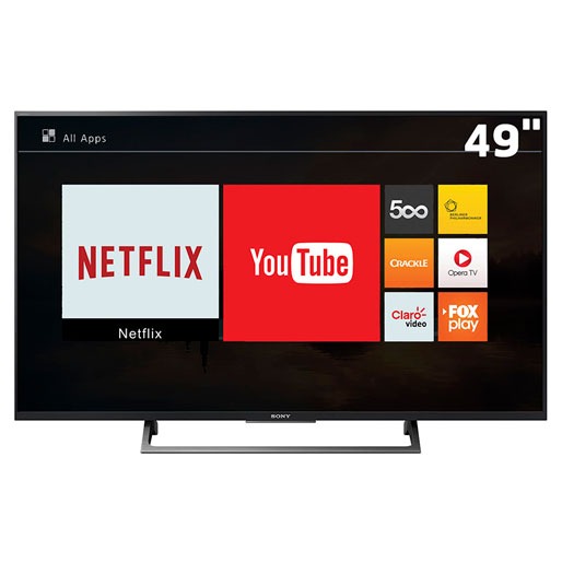 Smart TV LED 4K 49 smart tv led 4k sony wi-fi
