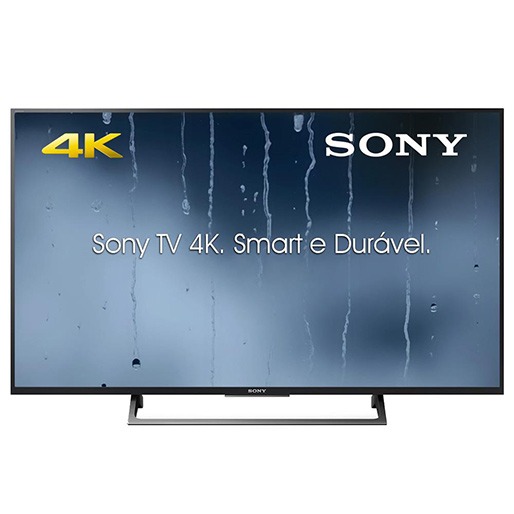 Com tecnologia que oferece mais nitidez a imagens de baixa resolução Smart TV LED 55 4K Sony Youtube Reality