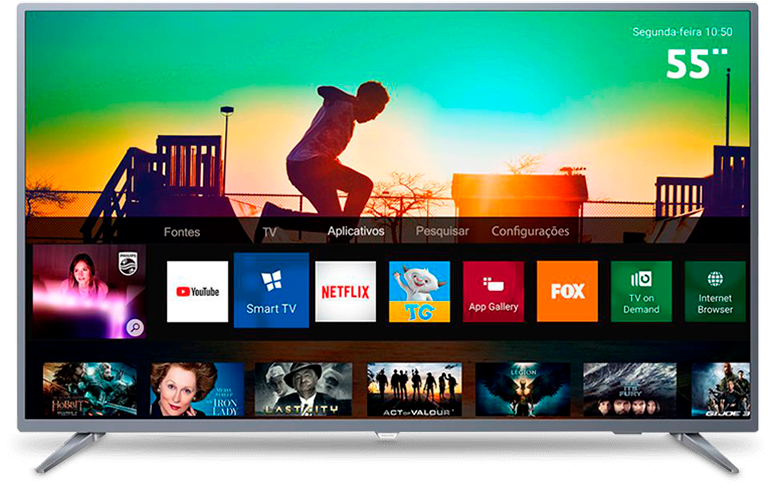 Como baixar aplicativos na Smart TV Philips