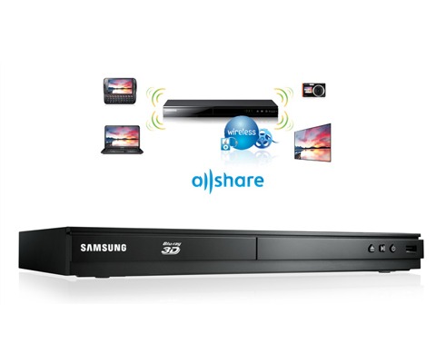 Blu-Ray Player 3D Samsung Smart BD-E5500/ZD
