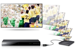 Blu-Ray 3D Samsung BD-E5500/ZD Sincronização BD Wise