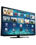 A TV 40” LED Samsung Série EH5300 UN40EH5300GXZD, de lado