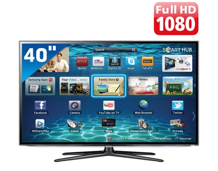 TV LED Samsung Série 6 ES6100 40 polegadas