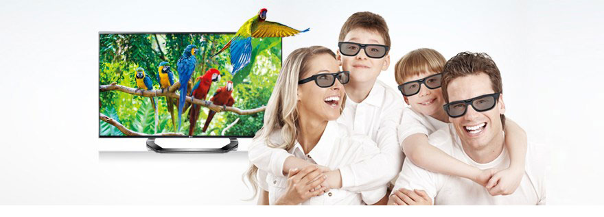 TV 47 Polegadas Cinema 3D LED LG 47LM8600 Full HD com Smart TV