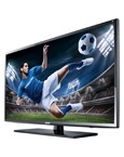 A TV 55 LED 3D Samsung Série 6 EH6030 UN55EH6030GXZD, de lado