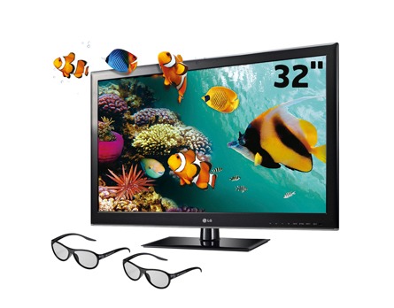 TV LG Cinema 3D LED 32LM3400 de 32 polegadas