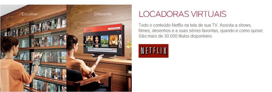 Netflix disponível na LA6200
