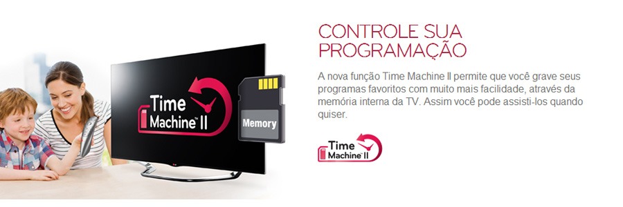 Função Time Machine II grave com facilidade