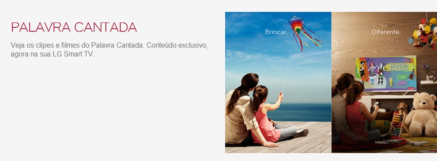 Conteúdo exclusivo LG smart TV