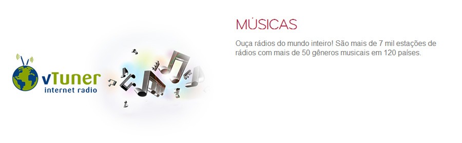 Rágio com mais de 50 gêneros LA6200