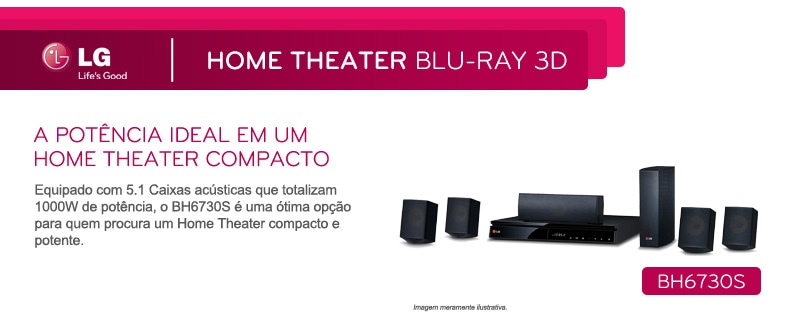 Home Theater LG BH6730S